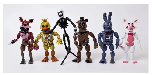 Фигурка Кошмарная Чика ФНАФ разборный, с подсветкой  (Chica FNAF) фото 11