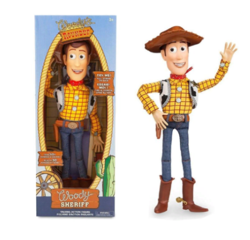 1+1 43 см  История игрушек 4 (Toy Story 4 Woody) говорящая Джесси и Вуди фото 5