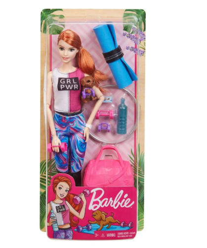 Набор игровой Barbie Релакс Фитнес GJG57 Барби фото 2