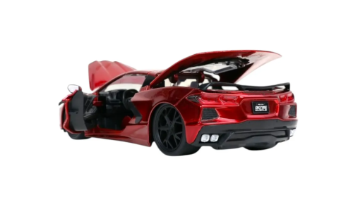 Машина Jada 1:24 Chevrolet Corvette Stingray 2020 (красный) фото 4