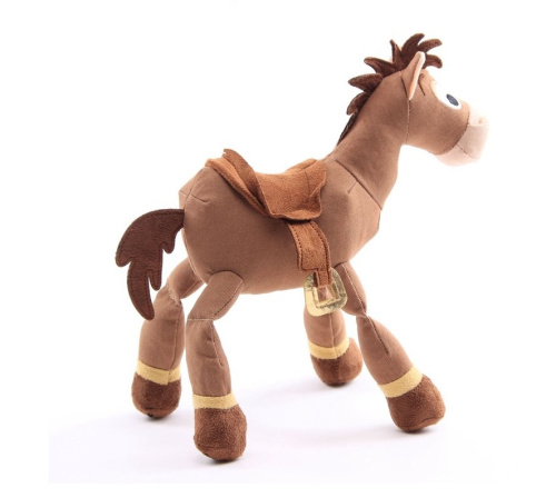 30 см История игрушек 4 (Toy Story 4 BULLSEYE Woody Horse ) Булзай мягкая лошадь ковбоя Вуди фото 3