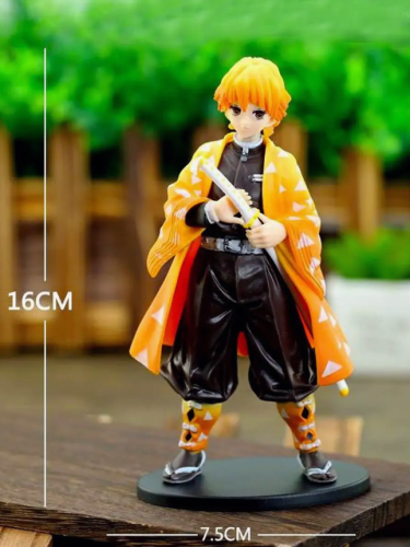 Аниме фигурка Зеницу Агацума Клинок рассекающий демонов (Demon Slayer) фото 5