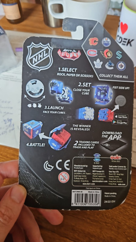 NHL Battle Cubes Боевые кубики фото 4