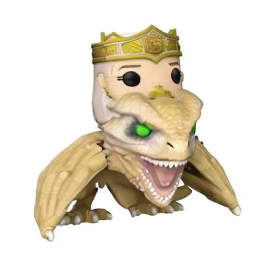 (305 Queen Rhaenyra with Syrax Rides) Фигурка Funko POP! Королева Рейнира Таргариен на Сираксе 13 см (без коробки) фото 4