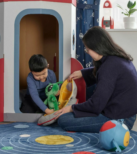 Мягкая игрушка инопланетянин AFTONSPARV ikea фото 5