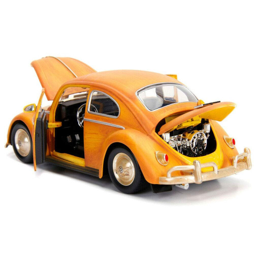 Машина Jada 1:24 Transformers Bumblebee Volkswagen Beetle (желтый) фото 2