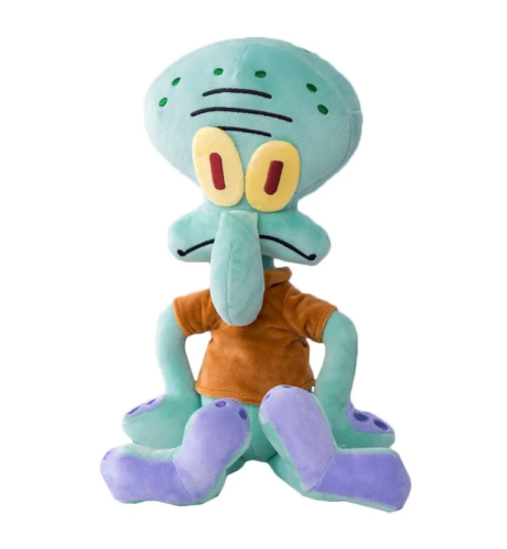Мягкая игрушка Сквидвард Squidward (из мф Губка Боб) фото 2