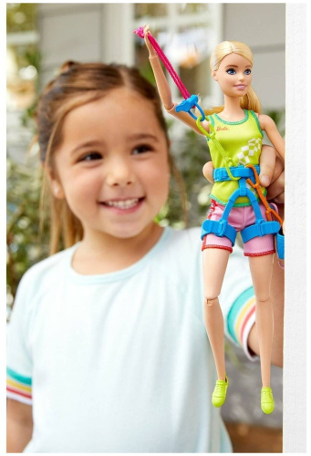 Кукла Barbie Олимпийская спортсменка GJL73-4 Спортивный альпинизм фото 5