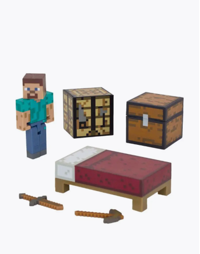 Коллекционная фигурка игрушка Майнкрафт Стив 8см Minecraft фото 3