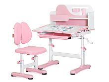 Комплект мебели (столик + стульчик) Ergokids Fresco pink (арт. BD-31 PN) розовый