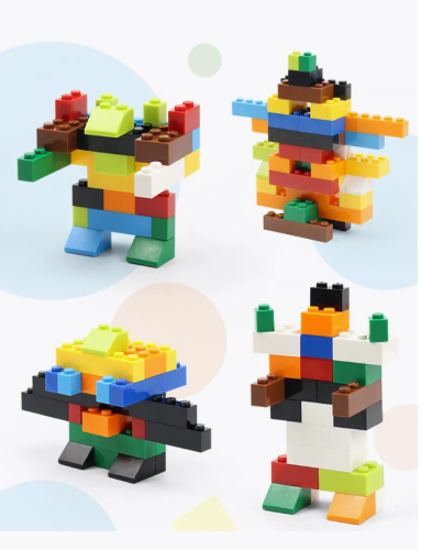 Конструктор Набор кубиков: основные элементы (1000 деталей) фото 6