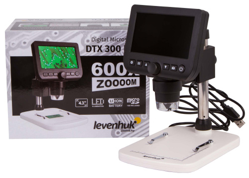 Микроскоп цифровой Levenhuk DTX 300 LCD фото 14