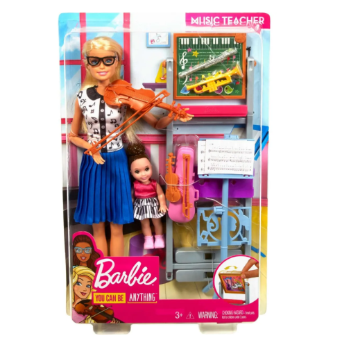 Набор игровой Barbie Кем быть Учитель музыки FXP18 Барби фото 2