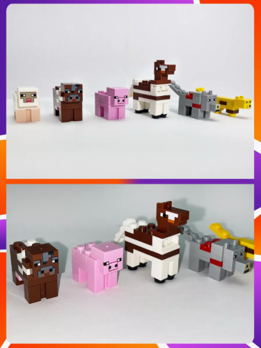 Большой набор фигурок майнкрафт Minecraft (30 фигурок) фото 5