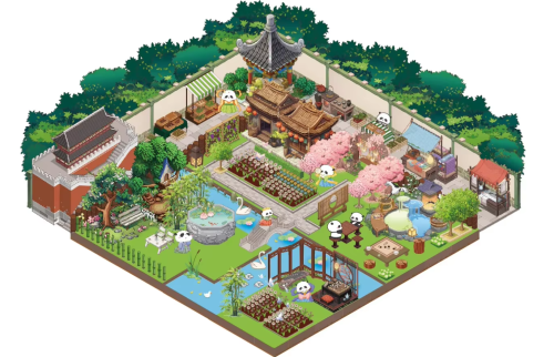 (№1) 3D Наклейки для творчества румбокс антистресс (4 комнаты + 1 сад в подарок) с пинцетом фото 7