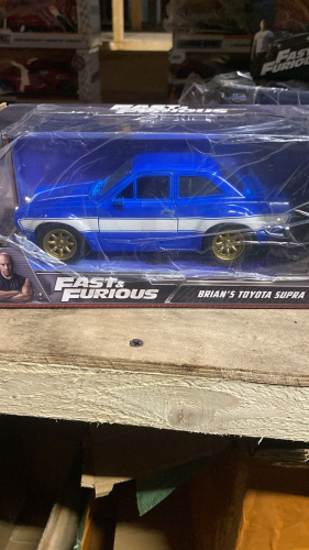 Машина Jada 1:24 Brian’s Ford Escort (синий) фото 7