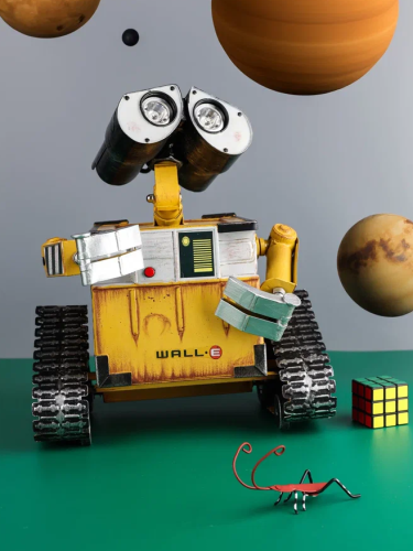 (с пультом) 30 см Робот-игрушка  Hello Wall-E (Валли) с дистанционным управлением со световыми и звуковыми эффектами фото 3