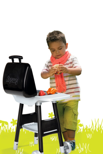 24497 Smoby Набор барбекю на колесиках фото 7
