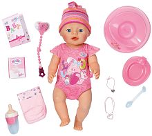 Интерактивная Кукла- Девочка 43 см Baby born Zapf Creation 823-163