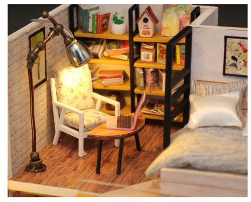 M030 Румбокс Скандинавский домик (Сборная модель) фото 8