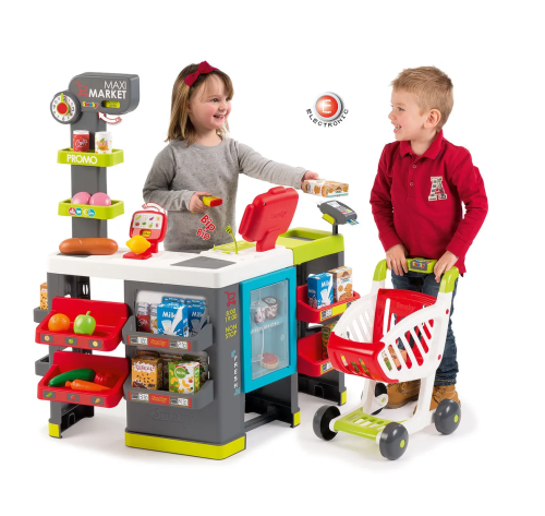 350215 (350229) Сюжетно-ролевые игрушки Smoby "Супермаркет Maxi Market"