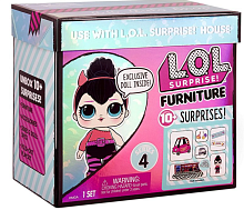 Игровой набор L.O.L. Surprise Furniture Серия 4 B.B. Auto Shop with Spice Doll 572619 Купе