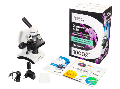 Микроскоп Discovery Atto Polar с книгой  фото 2