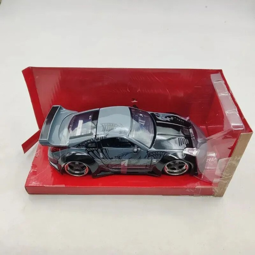 Машина Jada 1:24 DK's Nissan 350Z (серый с рисунком) фото 9