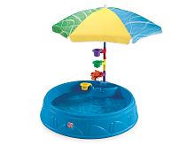 Step-2 Бассейн для малышей с зонтиком (крафт) Арт. 716099