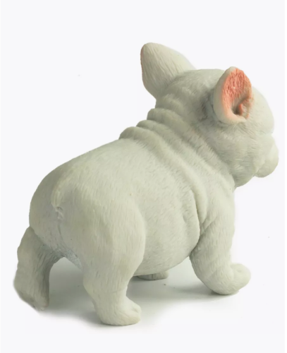 (белый) Игрушка-тянучка собака французский бульдог Junfa (сквиш) фото 4