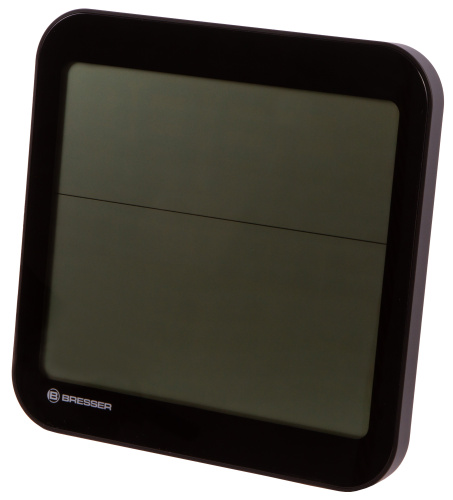 Часы настенные Bresser MyTime Meteotime LCD, черные фото 6