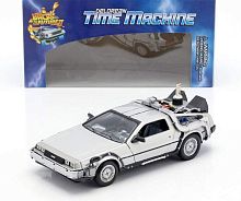 Модель автомобиля (машина времени) Делориан Delorean DMC-12 1:24 BACK TO THE FUTURE (Назад в будущее)