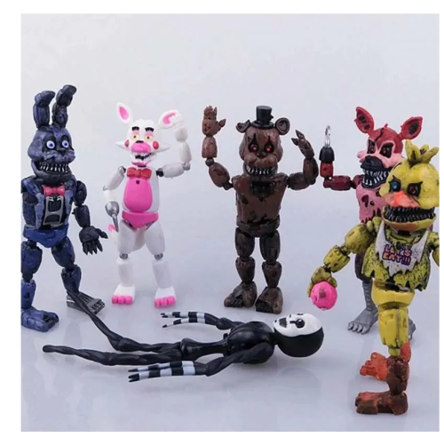 Фигурка Кошмарная Чика ФНАФ разборный, с подсветкой  (Chica FNAF) фото 10