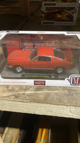 Машина Jada 1:24  Ford Mustang GT 1965 (красный) фото 2
