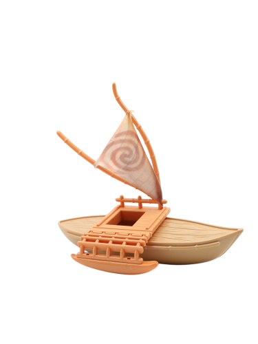 (Мауи+Моана) Игровой набор Мауи, Моана и лодка (Moana) со звуком и аксессуарами фото 12