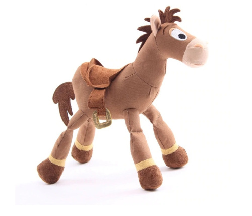 30 см История игрушек 4 (Toy Story 4 BULLSEYE Woody Horse ) Булзай мягкая лошадь ковбоя Вуди фото 2