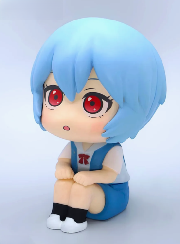 Аниме фигурка Аянами Рей Евангелион 10 см (evangelion) фото 4