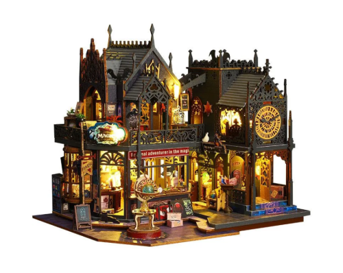 ES012 Музыкальный румбокс Конструктор деревянный Гарри Поттер фото 12