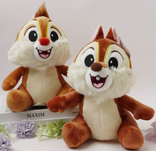 Большой (один зуб) 35 см Мягкая игрушка Чип (Чип и Дейл спешат на помощь) фото 5