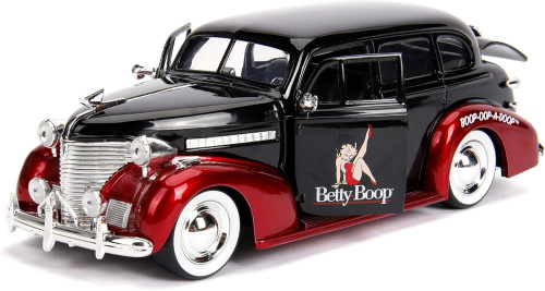 Машина Jada 1:24 Chevrolet Chevy Master Deluxe 1939 - Betty Boop (с фигуркой Бетти Буп) фото 7