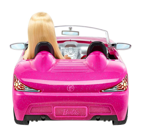 Игровой набор с куклой Barbie Барби с гламурным кабриолетом DJR55 фото 4
